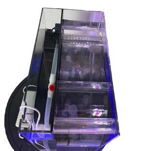 水母桌面缸 水母专业循环缸灯光展示缸水族养殖缸水族生态鱼缸