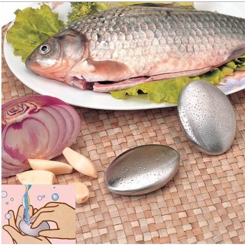不锈钢去味肥皂 去蒜去鱼腥除异味洗手皂 去味皂香皂 椭圆形肥皂