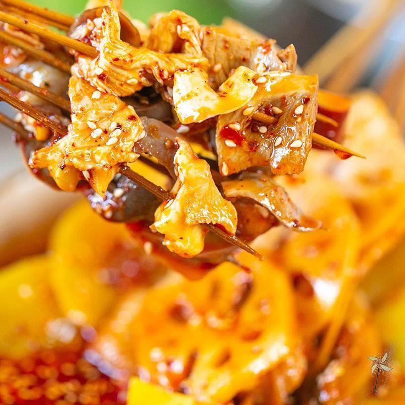 叶婆婆钵钵鸡四川乐山波波鸡调料包超辣冷锅串串佐料饽饽鸡配料