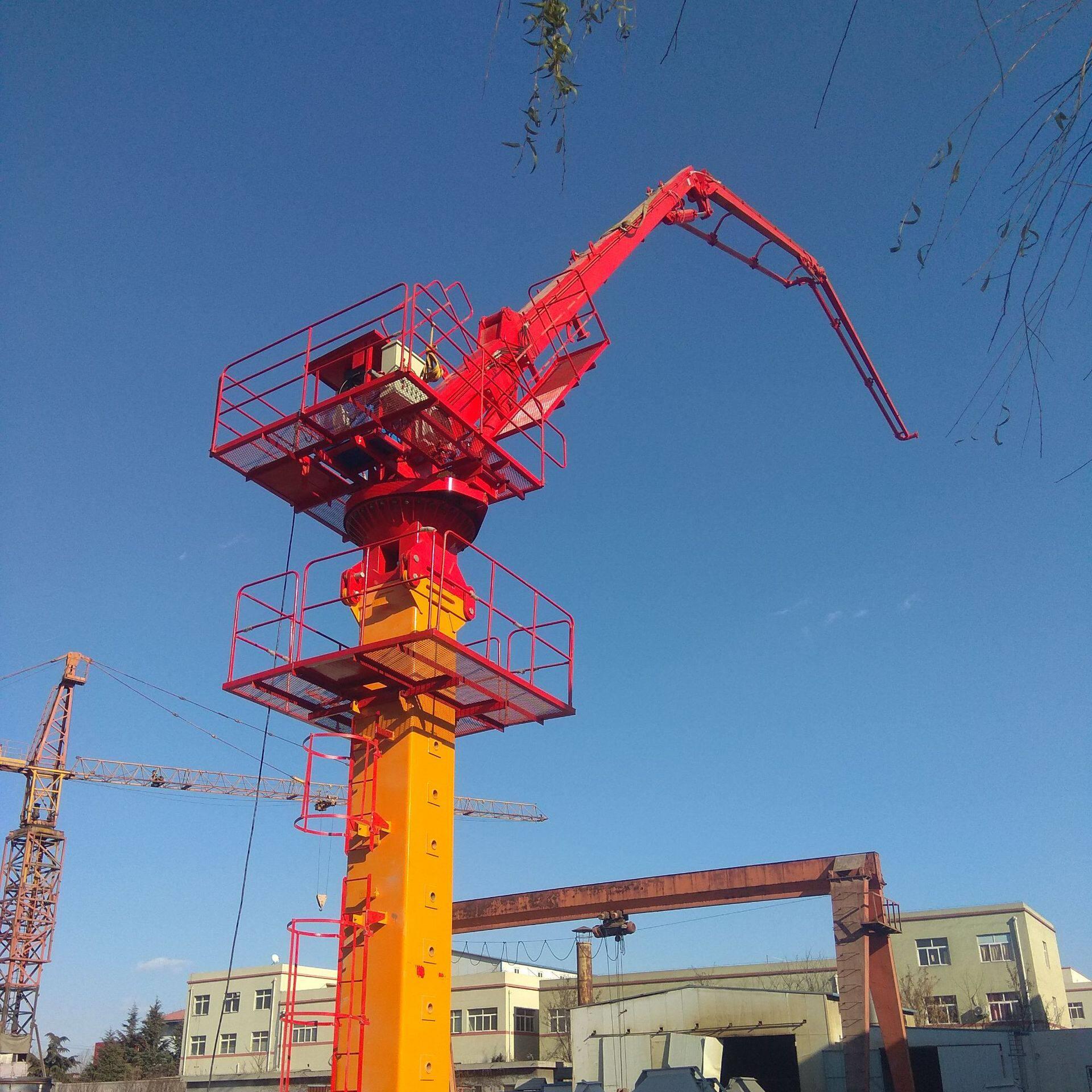 液压布料杆 21米 HGR21III混凝土布料杆 独立度8米 南非布料机