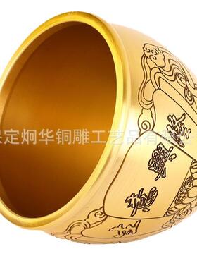 厂家黄铜制作生意兴隆铜缸招米缸米缸聚宝缸聚宝盆