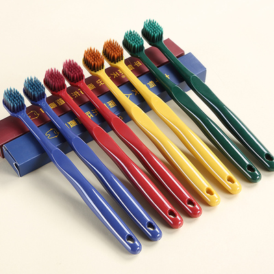 【小红书爆款】韩版宽头火焰软毛牙刷