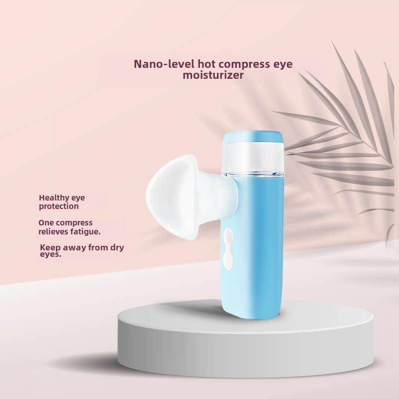 2024冷热两用雾化眼部保湿液眼部熏蒸器大电池热敷干眼喷雾器加热