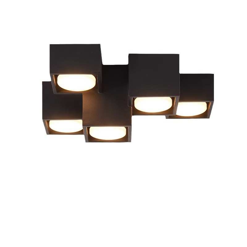 明装大厅简新款北欧创意客厅吸顶灯极筒过道照明led灯2024灯明装