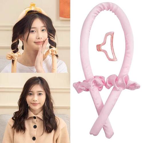 No-Heat Overnight Curling Wonder, Heatless Hair Curler, Styl