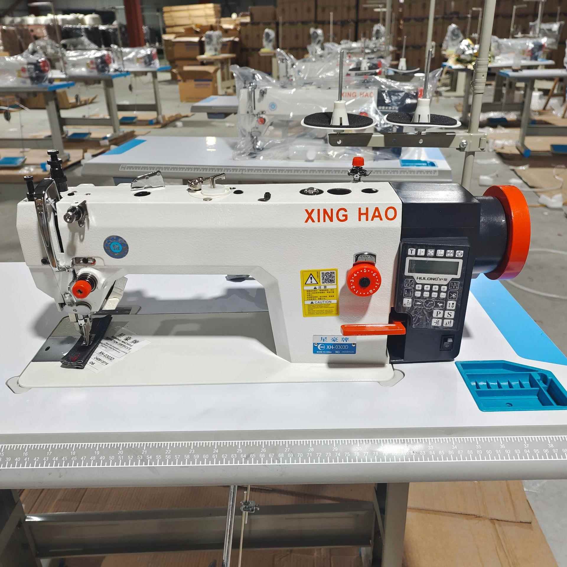 电脑同步车自动减线同步车厚料DY同步车皮革缝纫机