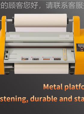 单面双面覆3膜贴膜机动小型印刷膜FM3820覆机半自FM820加热封膜机