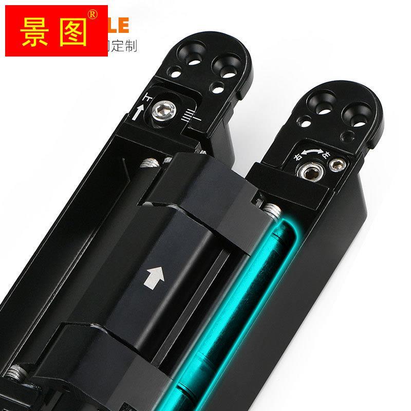 形隐门合页液压缓冲自闭木门自动关门暗藏十字铰链无尾杆带90度定