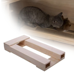 新款宠物猫咪配种架喵喵专用辅助配种神器大型猫抓架剑麻实木一体