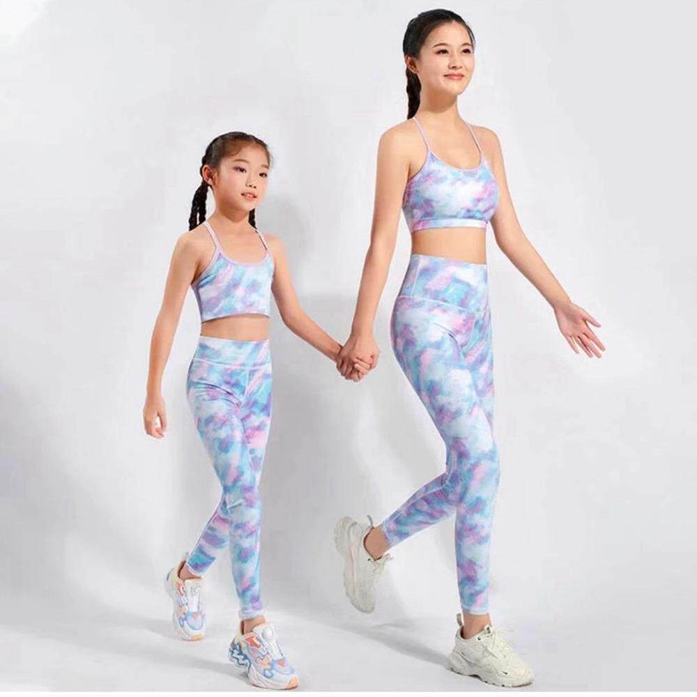 2026新款亲子儿童瑜伽服母女瑜伽套装