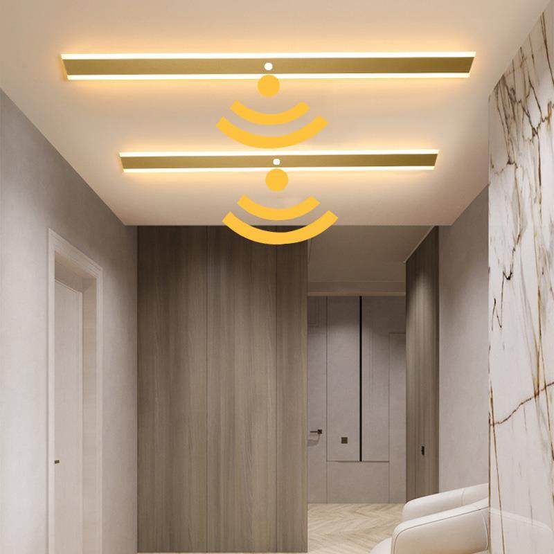 条现简约人体感应壁楼灯入户门厅过道灯梯创意室内338长衣代帽间