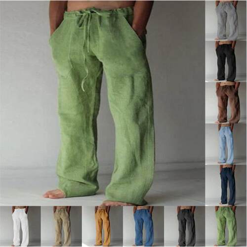 Pants, long pants, beach pants, front drawstring pocket,