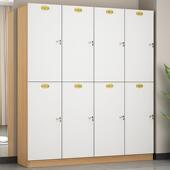 更衣柜木质洗浴物更衣柜带锁板式 换健身房瑜木质更衣伽馆品存放员