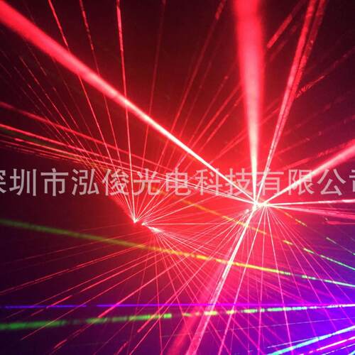 夜店激光舞表演手套舞台道具全红激光手套可添加超亮酷掌心灯