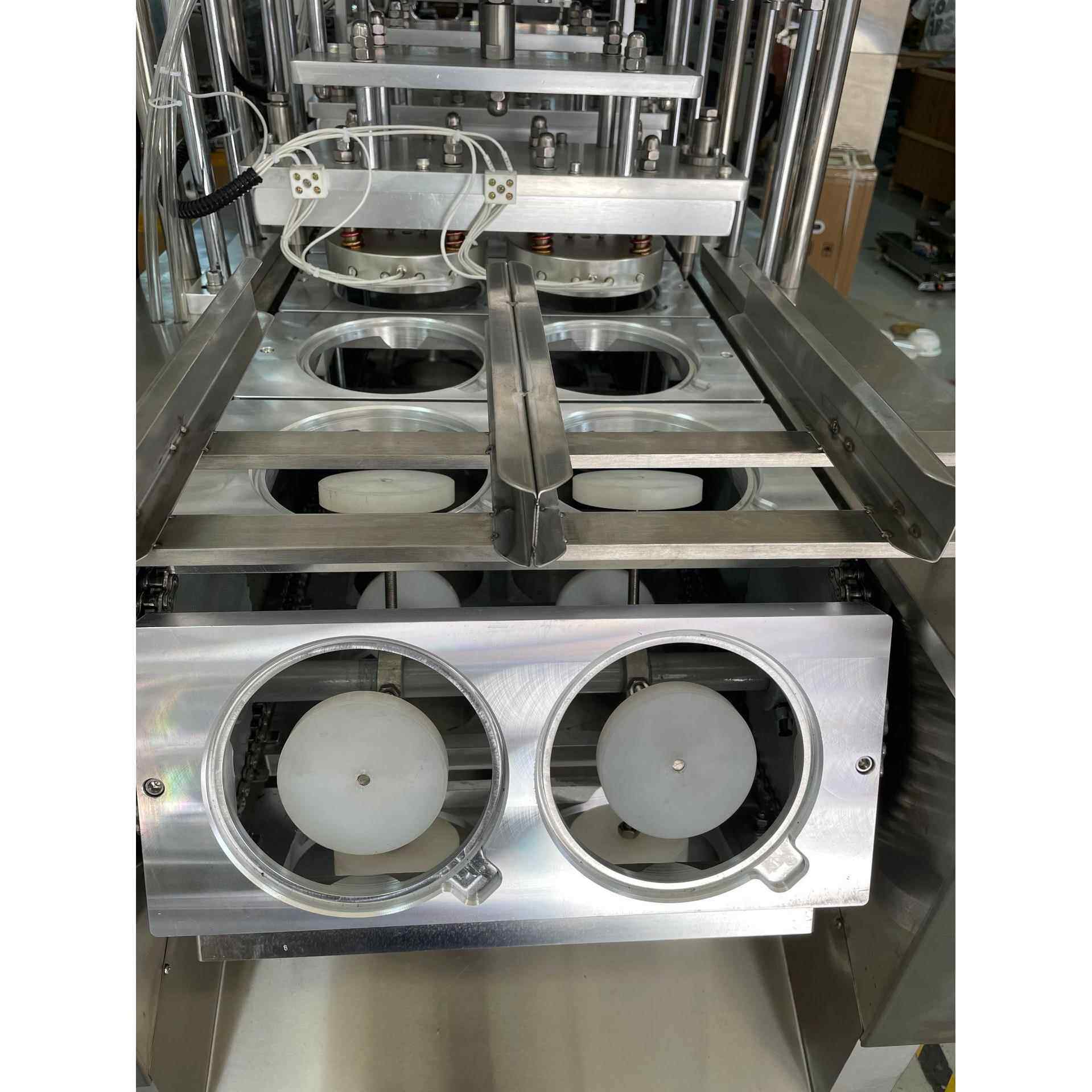 铝箔双排封口机小龙虾铝盒快餐盒上海厂家供应