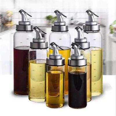 Oil Dispenser Glass Vinegar Cruet bottle Oil Container