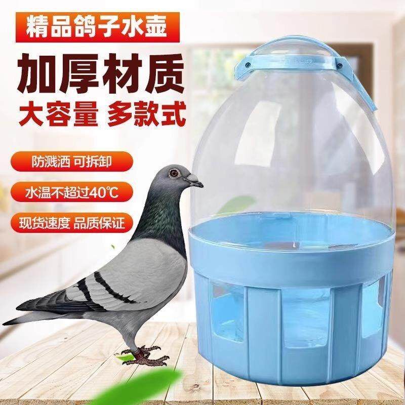 鸽子用品用具饮水器自动喂水信鸽水槽赛鸽喝水桶鸽具鸡用水壶加厚