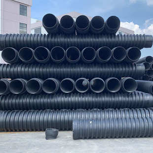 管工程径聚乙烯大口缠绕水网型管管克拉peb应用结构排水壁供水管