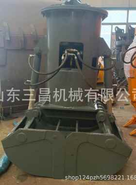 电动液压抓斗0.5立方-立方双瓣酒厂抓酒糟污泥池行车不锈钢抓斗