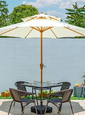 户外椅藤椅室外休闲折叠桌桌带伞组合花露桌台庭院F96J5656阳园台