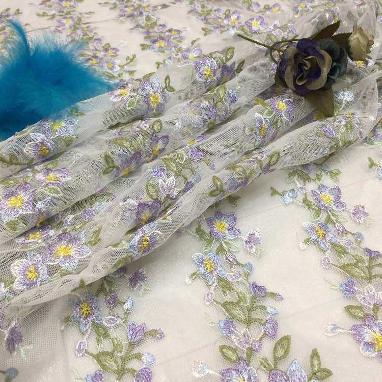 厂家直销 新款仙气刺绣绣花 重工蕾丝花边面料  紫荆花藤绣花布料,居家布艺,花边,淘宝优惠券,粉丝福利购,淘宝优惠卷