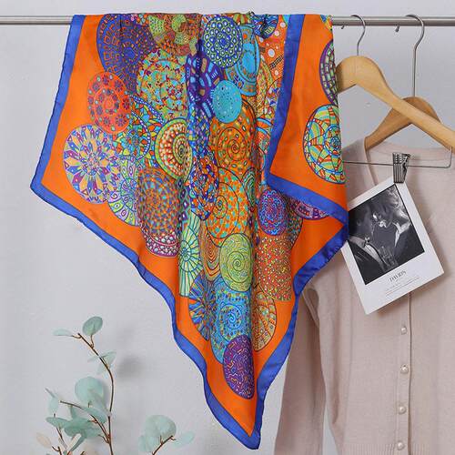 Silk scarf Women