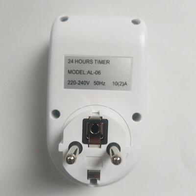 欧式德式插座定时器 LCD数显时控开关AL-06 PLUG IN TIMER