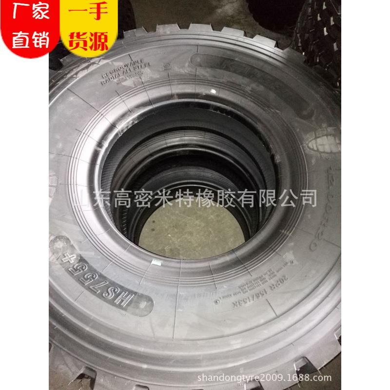 轮胎现货销售载重矿山使用轮胎1100R20 1200R20 前四后八自卸车轮