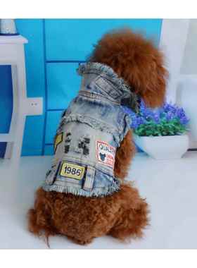 2018贝宠厂家新酷款超牛比仔甲宠物衣服马春夏熊泰迪BC-161狗狗衣