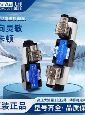 7OCEAN七洋电磁阀DSV/DSD-G02-2C-DC24-90/82/72/-A220 6C 8C 2A
