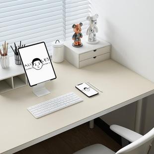 办公室桌垫学生书桌垫pvc防水纯色宿舍桌布白色桌面垫ins桌面垫子