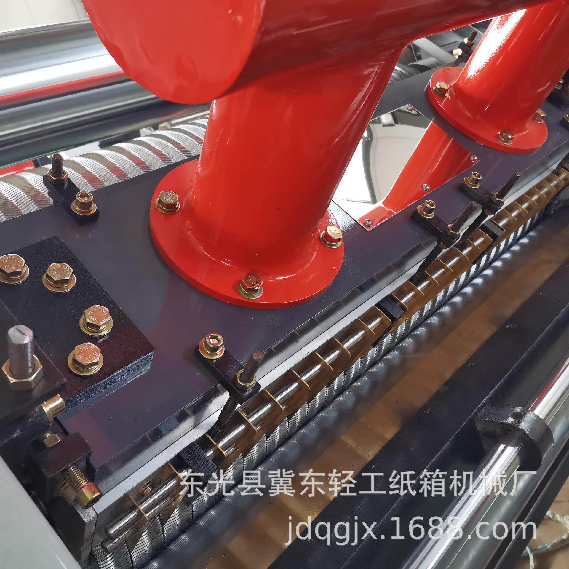 经济款蒸汽1000型瓦楞单面机坑纸设备纸箱包装全套机械实体厂家