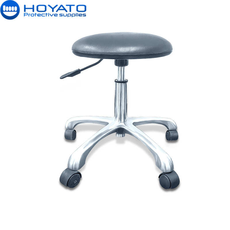 防静电脚五星厂家供应pu  防静电防静电凳  升降凳工作凳圆凳皮革