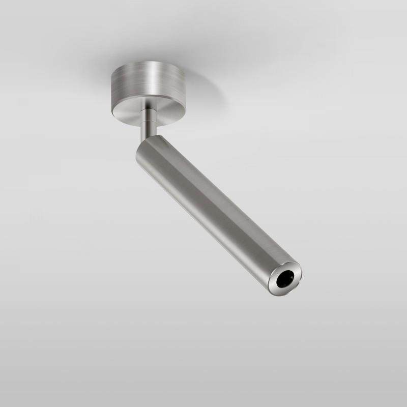 中世纪不锈钢表面安装射灯全光谱包豪斯银色客厅卧室餐厅入口背景