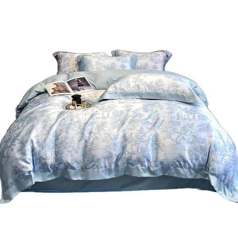 水洗奢四轻轻夏三件套奢款冰被套床单宿舍夏天夏季丝件套床上用品,床上用品,床品套件/四件套/多件套,淘宝优惠券,粉丝福利购,淘宝优惠卷