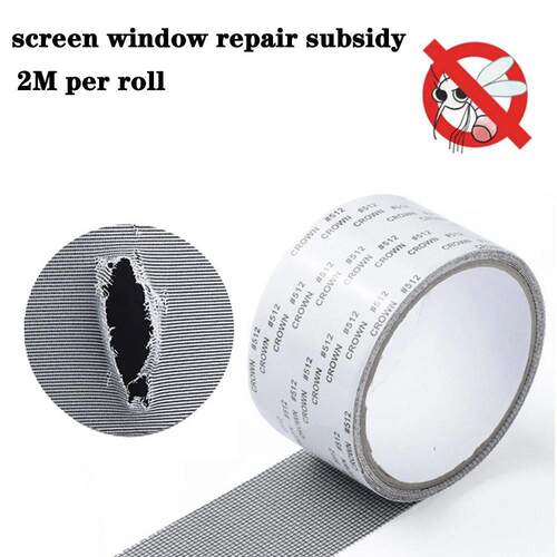 1ps Easy-to-Apply Waterproof Window Screen Repair Tape – Ke