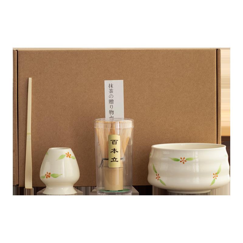 抹茶碗中式打抹茶用茶具套装茶筅竹子抹茶刷百本立宋代点茶道禅意