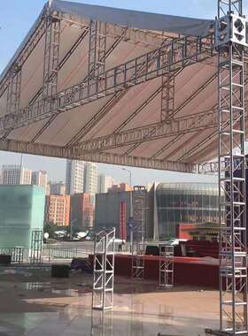 龙桁架舞灯光架舞台背景tr台uss架太空门架音响架会展20.30.40专