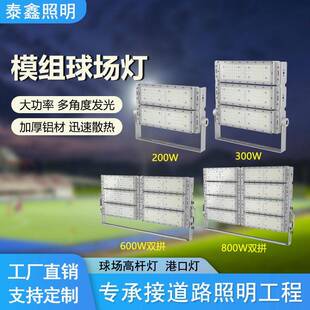 户外杆灯200w模组球场灯大功率800w1000W投光灯亮球场灯
