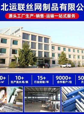 西安工地蓝白VYC栏锌钢围墙护栏学校操场墙围栅小庭院区铁艺围栏