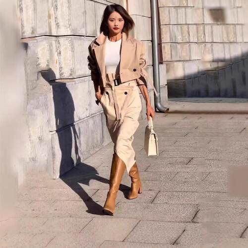 Workwear belt set skirt