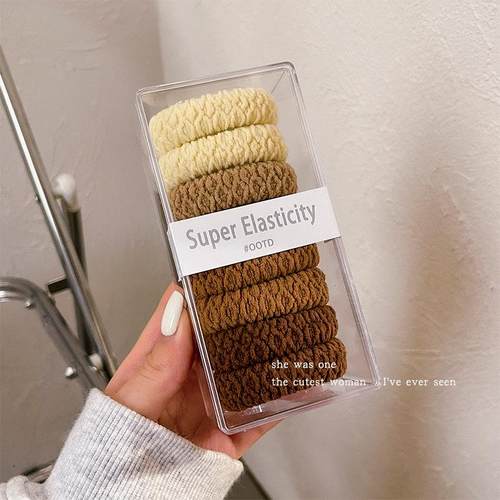 橡皮筋头绳皮筋马尾弹力头饰发网