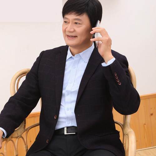 高档假男士全头套中光老年发短遮盖头白发秃顶舒适逼真自发然透气