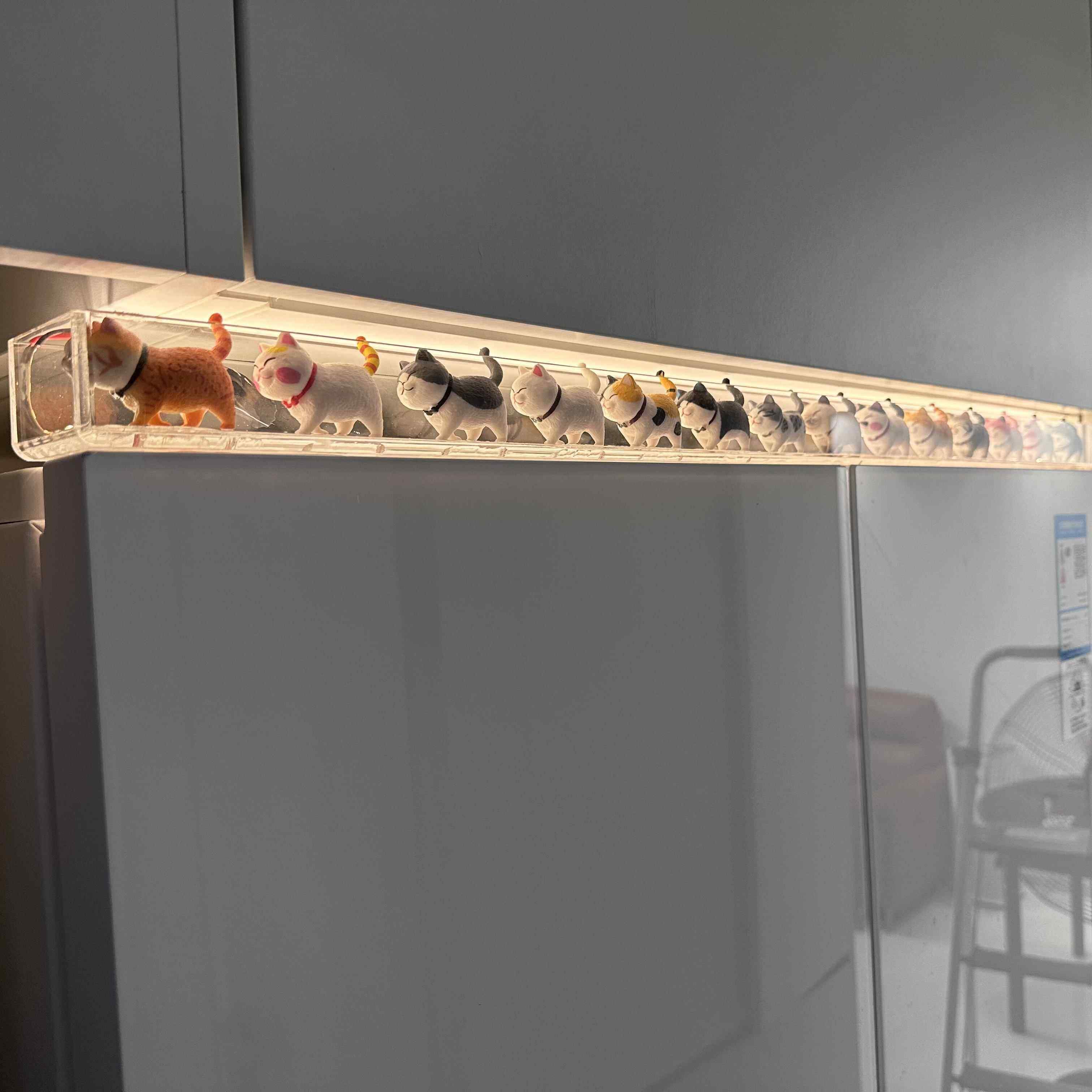 冰箱顶上面的摆件招财猫咪桌面摆件玄关装饰客厅电视柜桌面装饰品