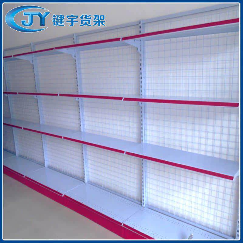 广州超市货架食品便利店置物储藏药店简易组合货架精品商场架包邮