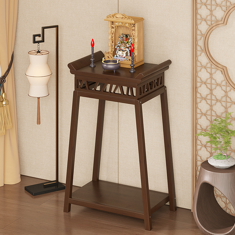 佛龛柜供桌神台财神爷香案台神位观音佛像供座台小型中式立柜家宅