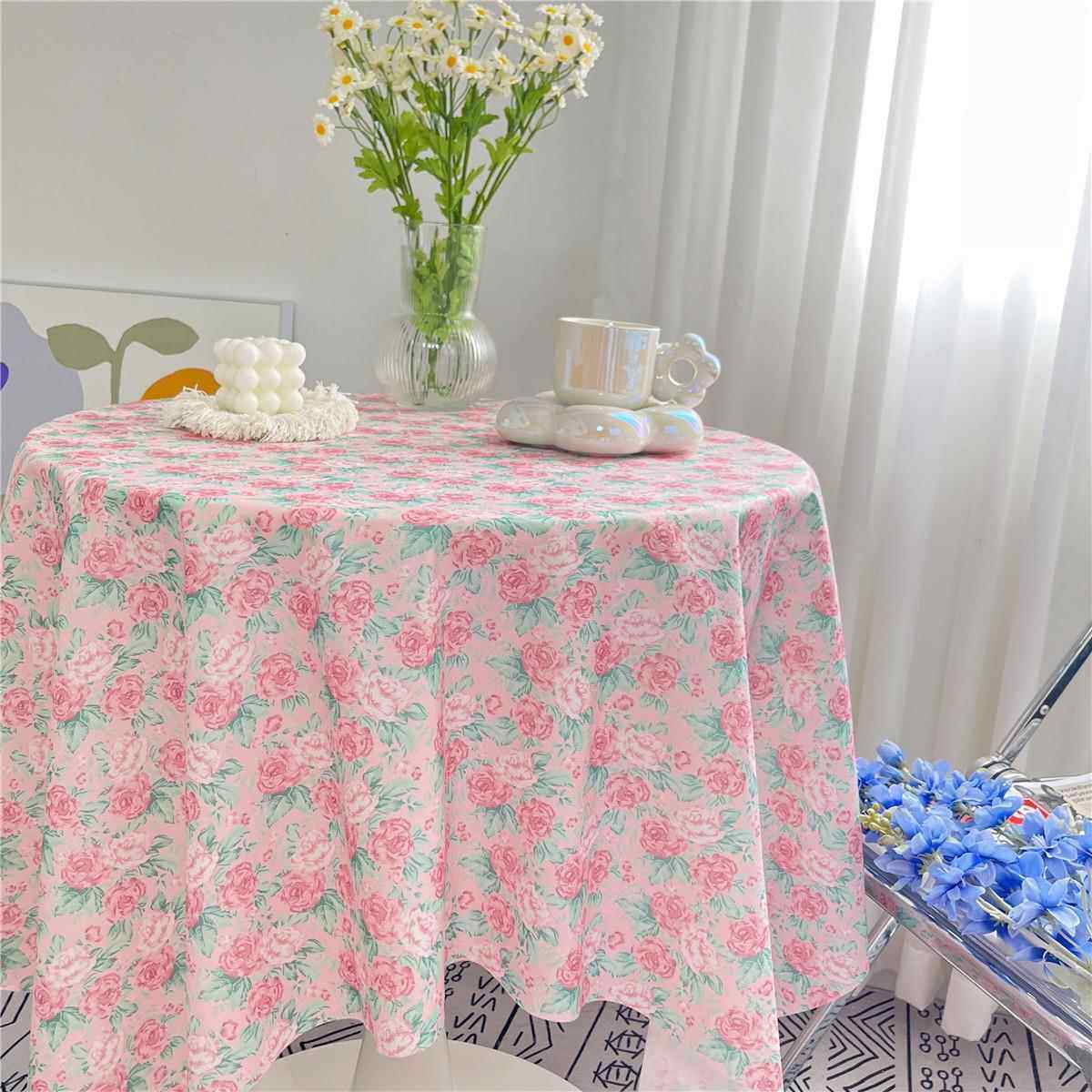 ins复古田园碎花桌布野餐布民宿咖啡店软装饰宿舍背景挂布拍照,居家布艺,桌布,淘宝优惠券,粉丝福利购,淘宝优惠卷