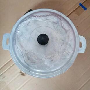 家用商用多用途小型加厚特厚铝锅平底锅炕饼锅水煎包白吉馍锅铝