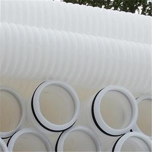 聚乙烯PE波纹管小口径打孔波纹管穿线白色双壁通讯盲排盘管厂家