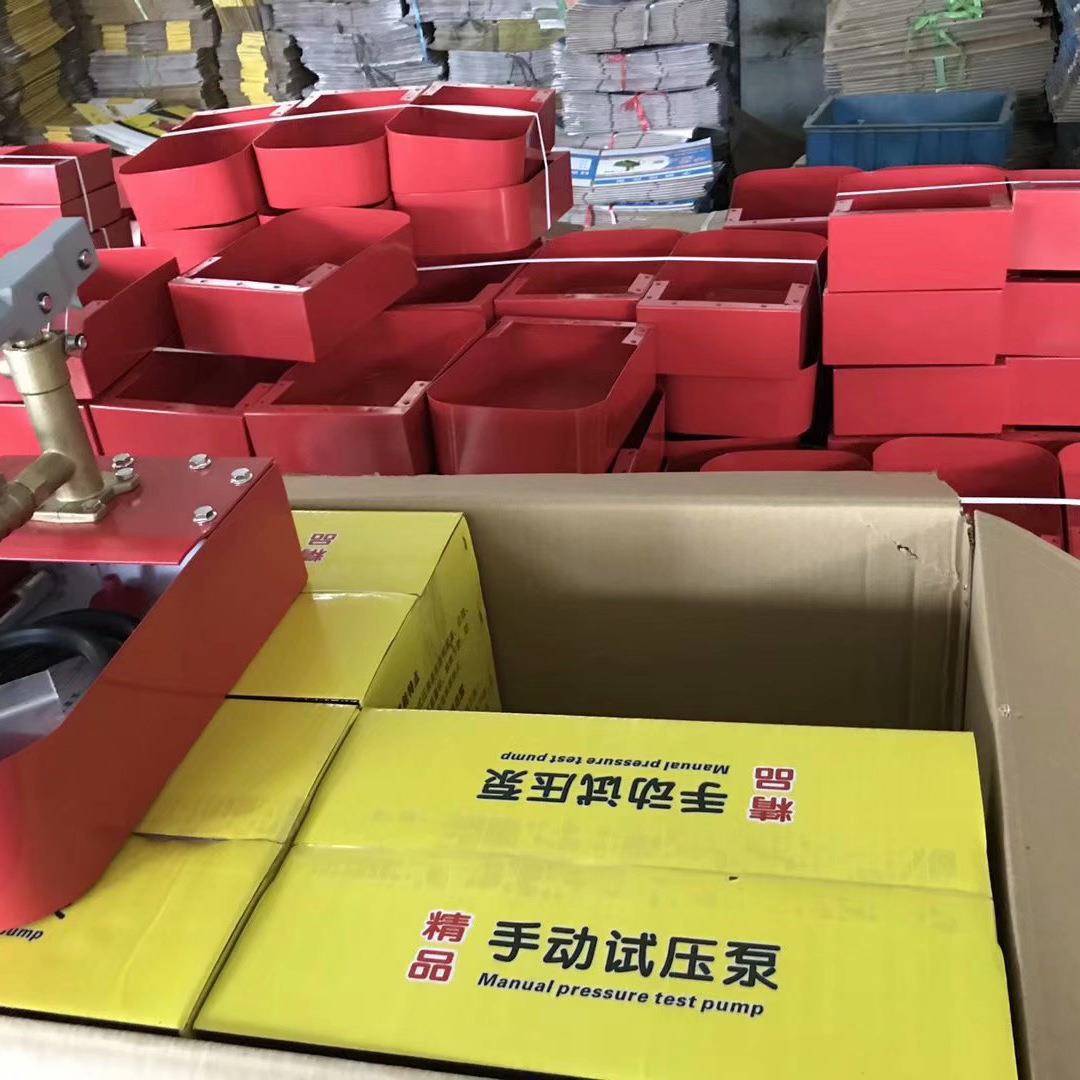 精品试压泵ppr水管打压手动大流量压力管道检漏仪70kg压力泵